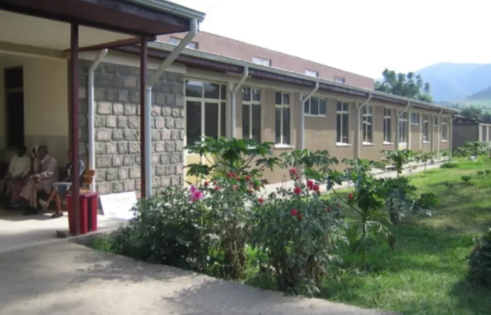 Außenbereich der klinik Chiro - Äthiopien