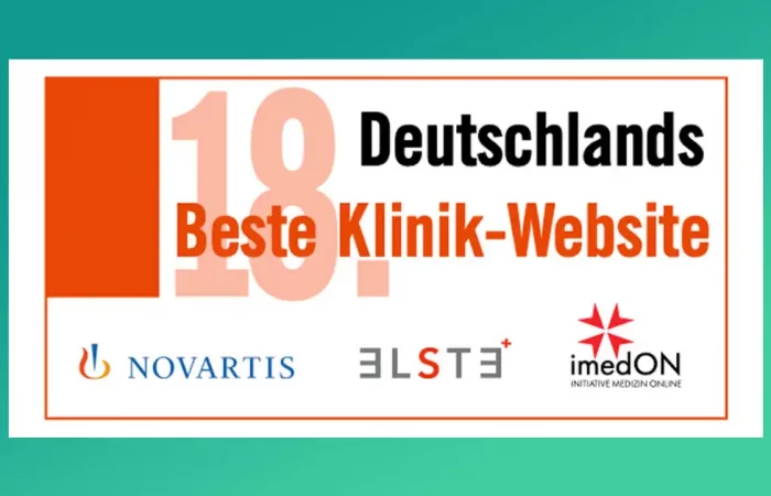 Deutschlands beste Klinik-Website