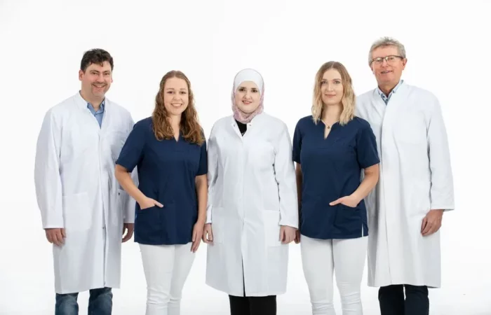 Teamfoto Augentagesklinik Coesfeld