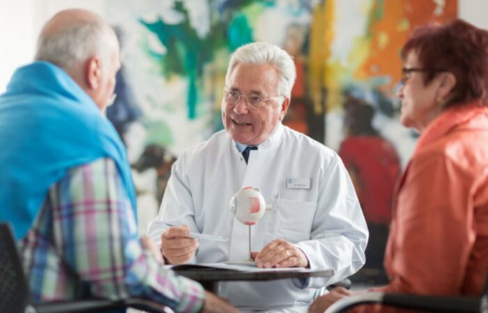 Individuelle Beratung beim grauen Star