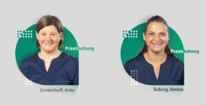 Anke und Verena e1693399826494 - Organigramm - Augenärzte Gerl & Kollegen