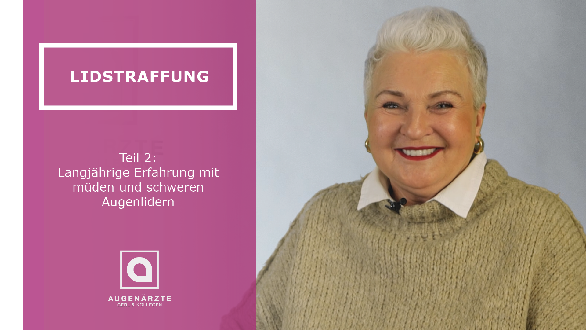 Lidstraffung  | Teil 2