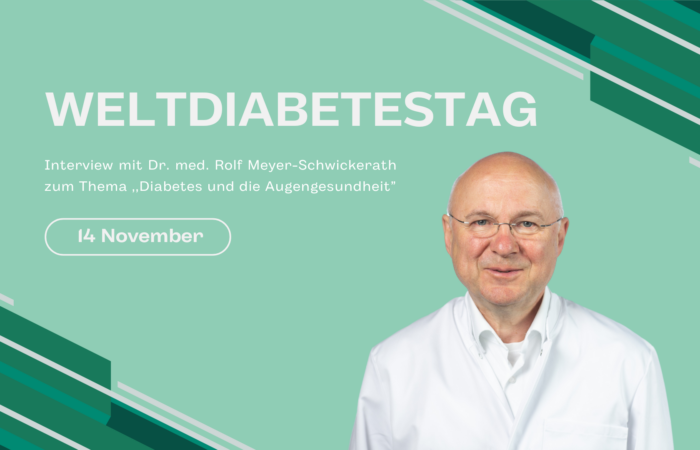 Interview mit Dr. med. Rolf Meyer Schwickerath zum Thema Diabetes und die Augengesundheit 1 - Diabetes und die Augengesundheit | Interview mit Dr. Rolf Meyer-Schwickerath - Augenärzte Gerl & Kollegen