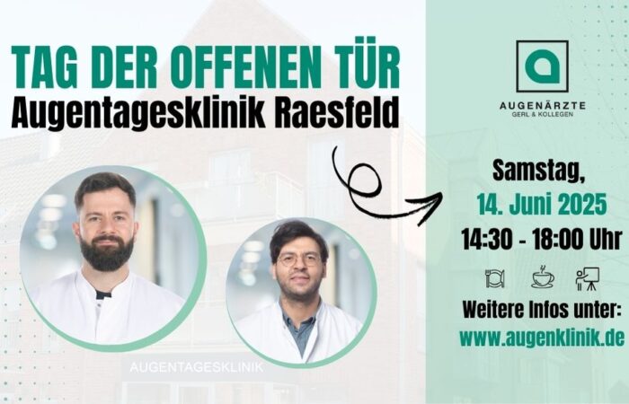 Aktuelles Beitragsbilder - Tag der offenen Tür in der Augentagesklinik Raesfeld - Augenärzte Gerl & Kollegen