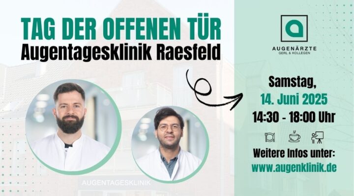 Aktuelles Beitragsbilder - Tag der offenen Tür in der Augentagesklinik Raesfeld - Augenärzte Gerl & Kollegen