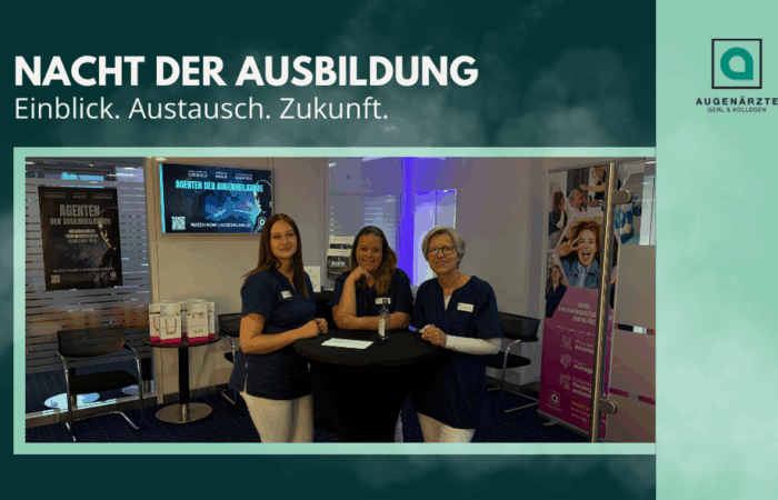 Aktuelles Beitragsbilder - Nacht der Ausbildung 2025 - Augenärzte Gerl & Kollegen