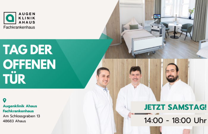Aktuelles Beitragsbilder 1 - Tag der offenen Tür | Augenklinik Ahaus Fachkrankenhaus - Augenärzte Gerl & Kollegen