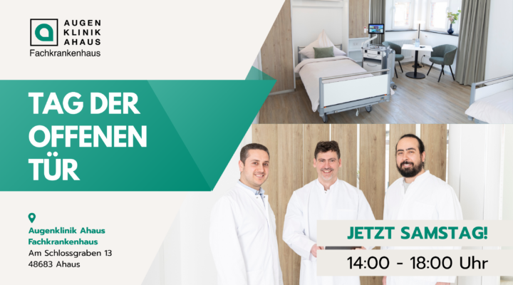 Aktuelles Beitragsbilder 1 - Tag der offenen Tür | Augenklinik Ahaus Fachkrankenhaus - Augenärzte Gerl & Kollegen