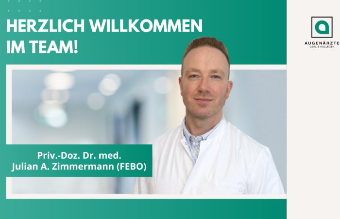Aktuelles Beitragsbilder - Herzlich Willkommen im Team! - Augenärzte Gerl & Kollegen