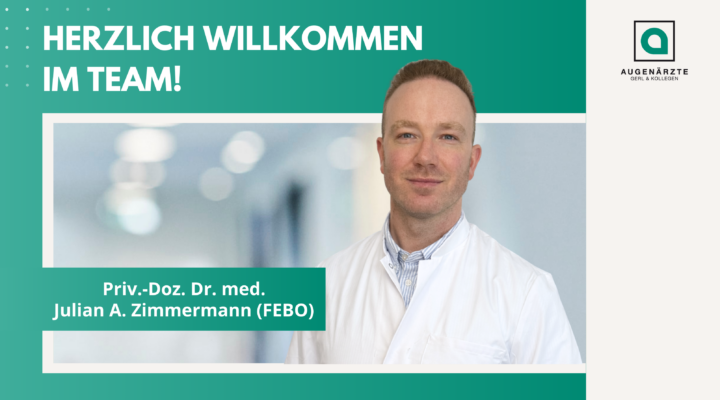 Aktuelles Beitragsbilder - Herzlich Willkommen im Team! - Augenärzte Gerl & Kollegen