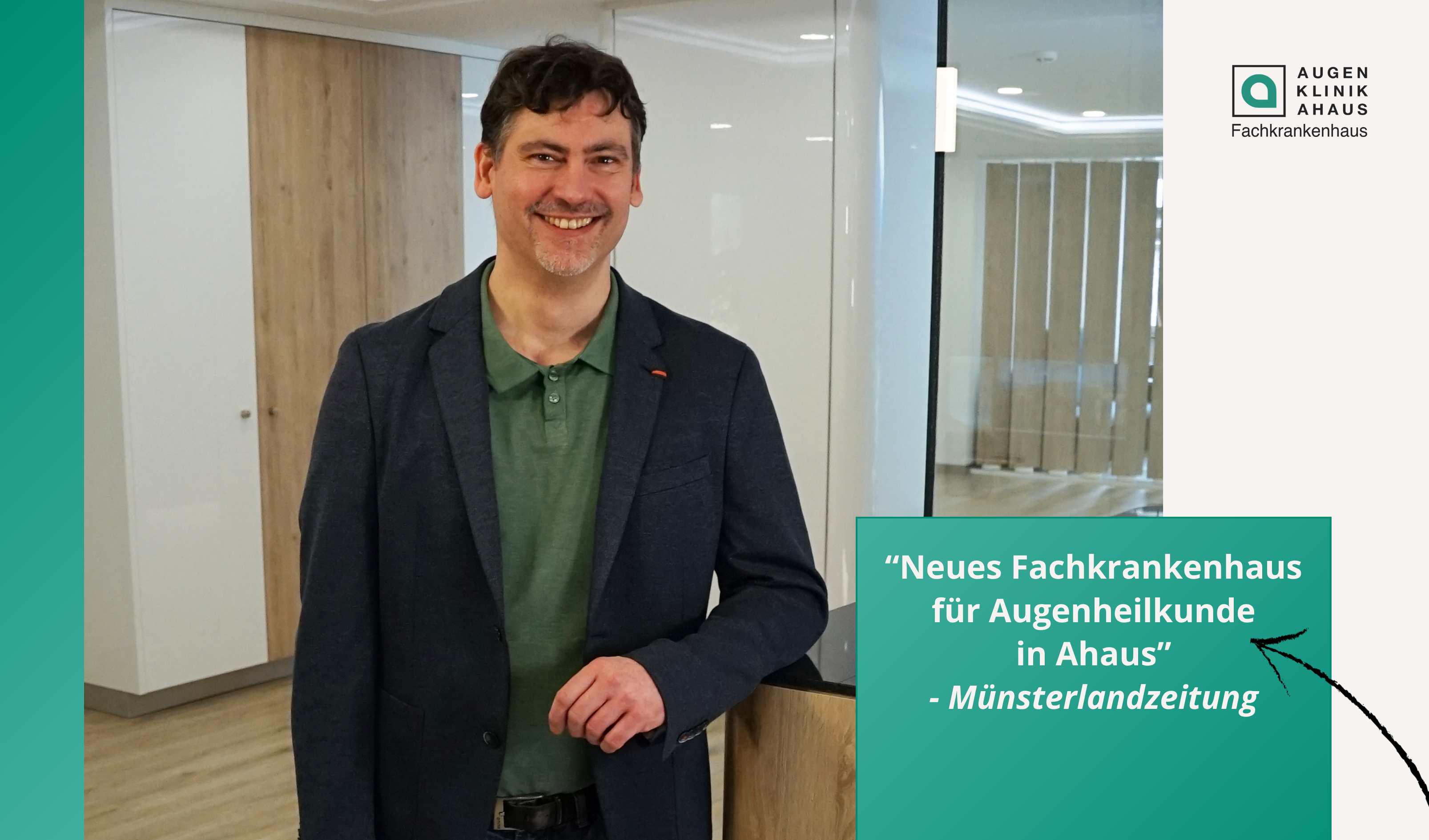 Aktuelles MLZ - "Neues Fachkrankenhaus für Augenheilkunde in Ahaus" | - Münsterlandzeitung - Augenärzte Gerl & Kollegen