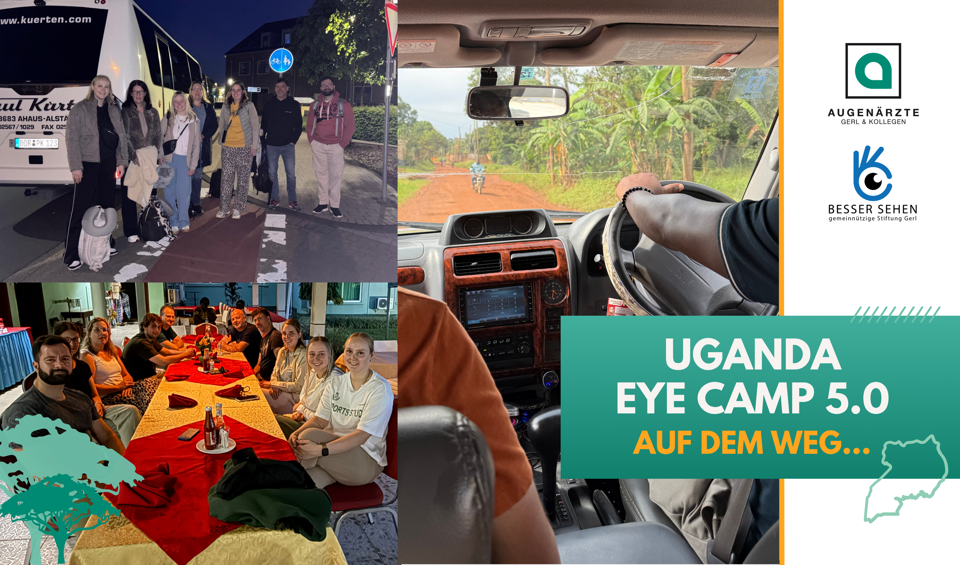Aktuelles Beitragsbilder 1 - Uganda 2026 | Auf dem Weg... - Augenärzte Gerl & Kollegen
