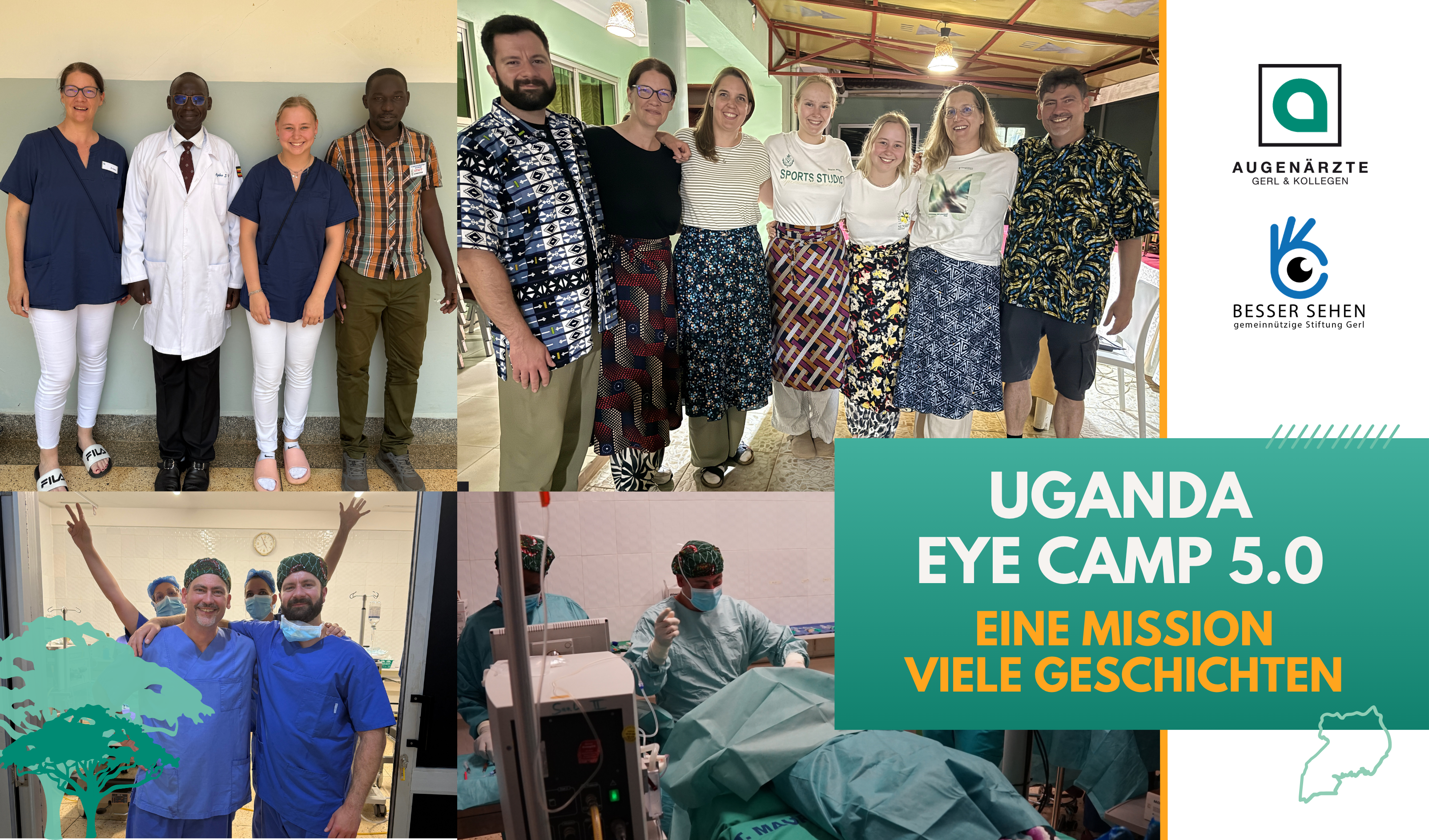 Eine Mission viele Geschichten - Uganda 2026 | Eine Mission - viele Geschichten - Augenärzte Gerl & Kollegen