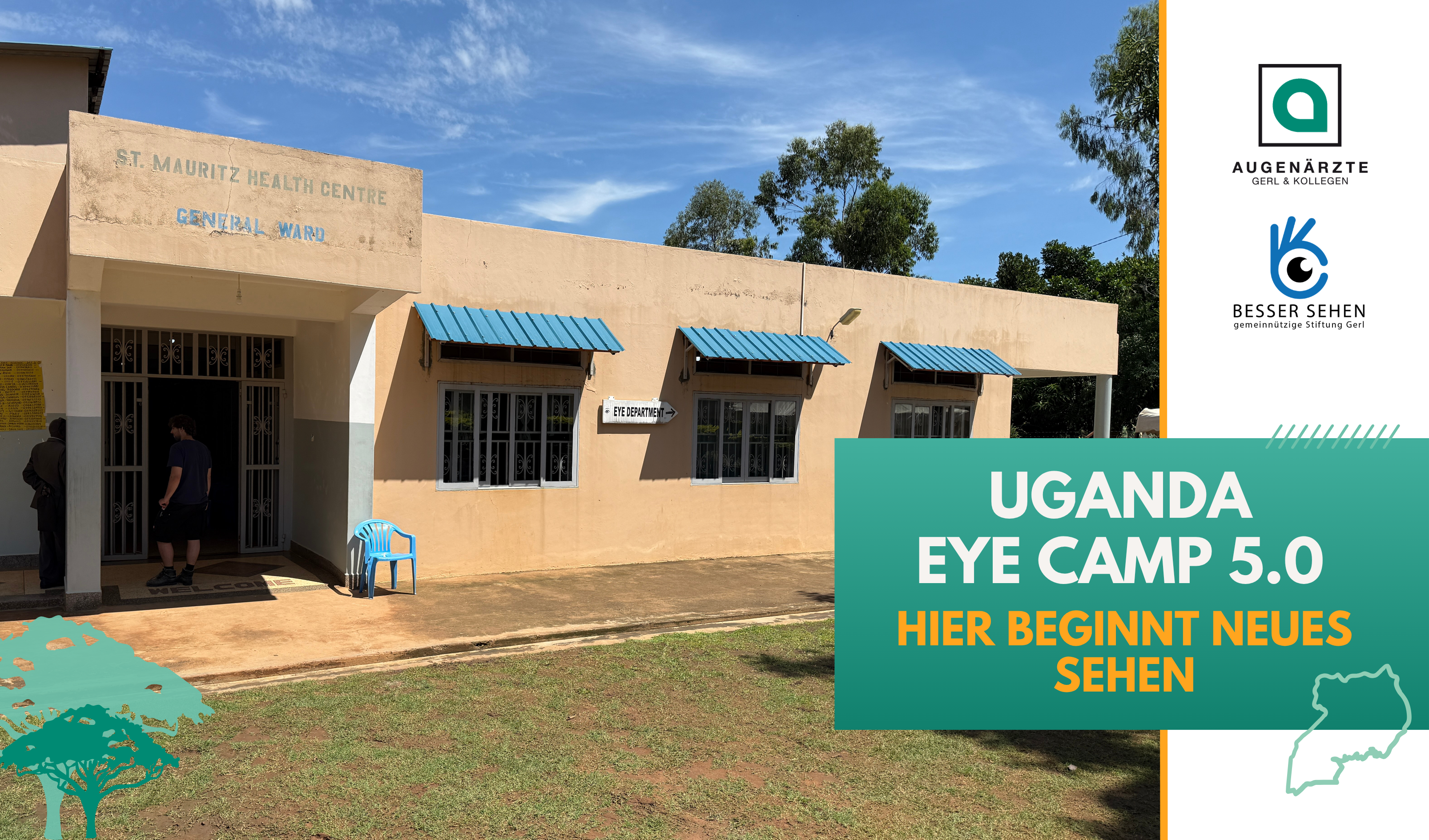 Hier beginnt neues Sehen - Uganda 2026 | Hier beginnt neues Sehen - Augenärzte Gerl & Kollegen