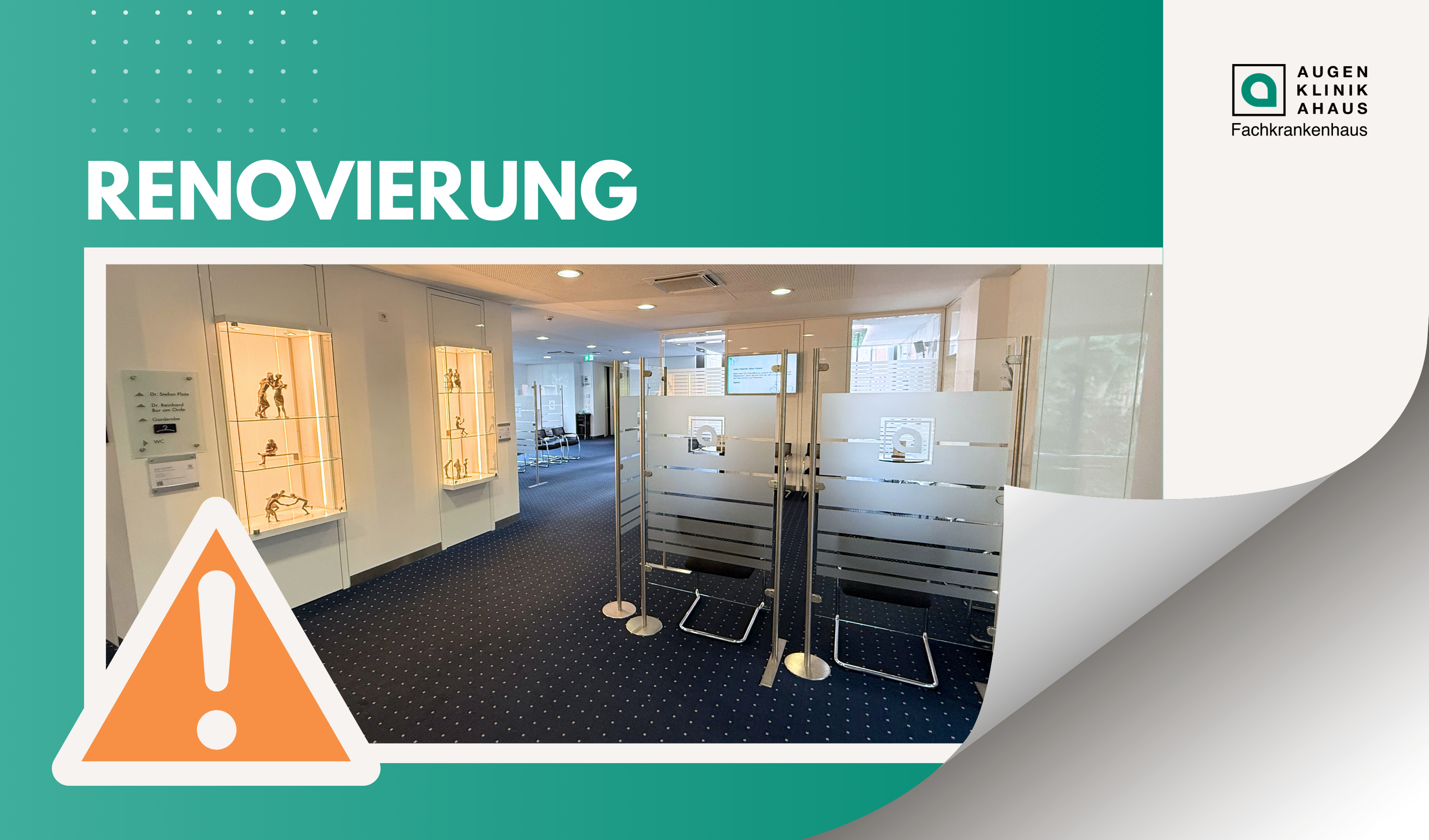 Aktuelles Beitragsbilder - Renovierung | Augenklinik Ahaus - Fachkrankenhaus - Augenärzte Gerl & Kollegen