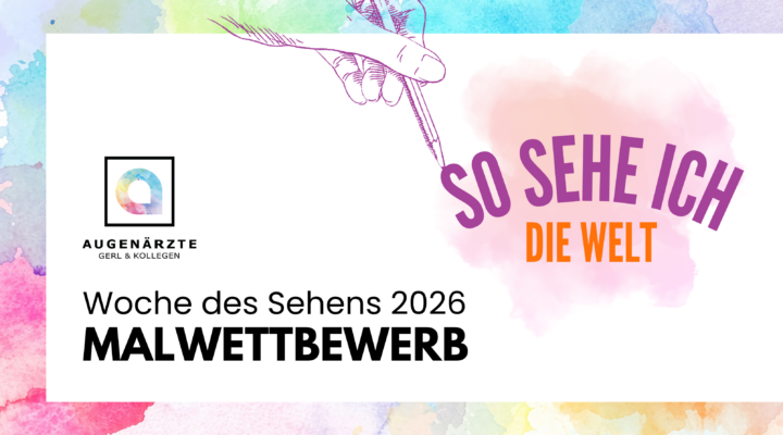 MW 2026 Beitrag Aktuelles - Unser Malwettbewerb geht in die 8. Runde! - Augenärzte Gerl & Kollegen