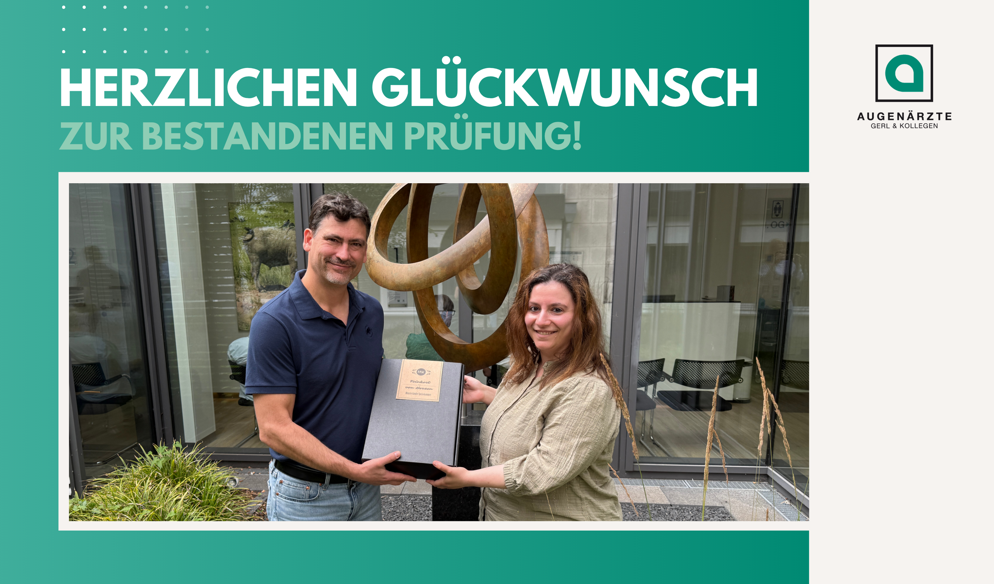 Aktuelles Beitragsbilder - Herzlichen Glückwünsch zur bestandenen Facharztprüfung! - Augenärzte Gerl & Kollegen