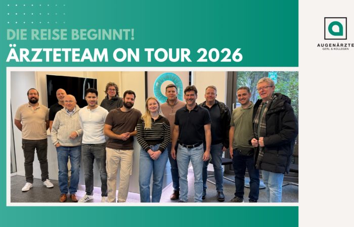 Aerzteteam Reise beginnt - Die Reise beginnt! | Ärzteteam on Tour 2026 - Augenärzte Gerl & Kollegen