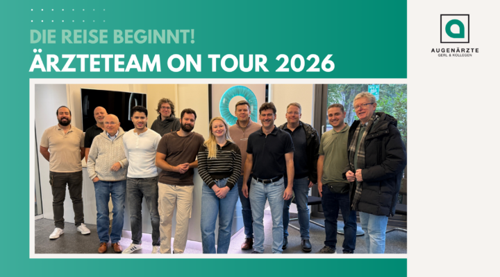 Aerzteteam Reise beginnt - Die Reise beginnt! | Ärzteteam on Tour 2026 - Augenärzte Gerl & Kollegen